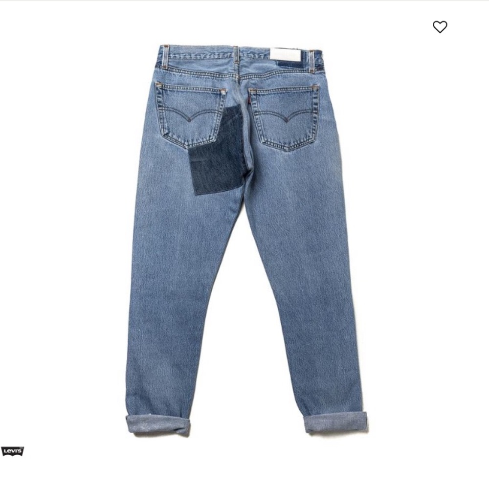 RE/DONE Relaxed Straight Denim Patch - Picture 2 of 4